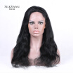 Silkswan Remy Hair 360 Lace Frontal Wigs Body Wave 130 Density Peruvian 100 Human Hair Wigs 12-26inch
