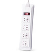 Breakthrough TOP new national standard socket 1 control 4 position 3 meters anti-overload D1K4 3m