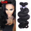 Malaysian Body Wave bundles 100 Human Hair Bundles 300g Hair Extensions Non remy Hair Weave free shipping