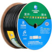 Akiuchi CHOSEAL six types of cable unshielded waterproof sun cold cold Gigabit network cable GB standard copper outdoor network cable black 200 meters