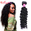Peruvian Deep Wave 3 Bundles Peruvian Virgin Hair Curly Weave 7A Unprocessed Virgin Hair Products Human Hair Extensions