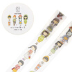 Kinbor hand book&paper tape 25mm10m hand account character sticker that day DTB64103