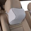 Antarctic nanJiren car headrest neck pillow cushion space memory cotton driving pillow calming gray