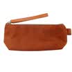 Kinbor velvet stationery bag pencil bag female hand storage bag student supplies matcha DTB6240-1