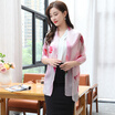 STORY Of SHANGHAI Silk Scarves Women&39s Silk Silk Scarves Shawl Brocade Water Green
