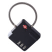 Yuhua Ze TSA travel wire customs lock luggage password lock suitcase wire lock anti-theft lock YHZ-7731 black