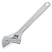 WORKPRO W072004N Multifunctional adjustable wrench 12 inch carbon steel handle with spanner Laser scale