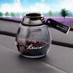 CARMATE dew zeolite air outlet aromatherapy car with air outlet perfume decoration pendants jasmine star black