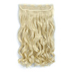20" Curly Wave 34 Full Head One Piece 5clips Clip in on Synthetic Hair Extension High Temperature Fiber Hair Pieces Wavy Hair