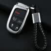 Huashi Free Light Key Case JEEP Jeep New Guide Freedom Man Grand Cherokee Dodge Cool Wei Key Case B-Platinum Grey