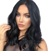 16 Inches Women Short Curly Synthetic Wig With Black Heat Resistance Hair