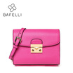 BAFELLI Split Leather Flap Women Shoulder Bag Crossbody Bags Red pink bolsa mujer Women Bags Designer Messenger Bag 7 Colors