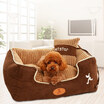 Huayu pet hoopet kennel autumn&winter can be removable Teddy gold wool warm pet cat nest Samoyed small dog dog pet supplies Phnom Penh corn grain S