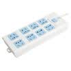 Green LV LVAO GY-610 new national standard socket power converter strip plug row patch panel towline anti-overload 8-bit total length of 28 meters