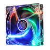 Overclocked three pccooler Ice God F88 chassis fan 8cm four color bright lights 8cm mute fan power computer cooling fan