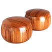 Weikang natural bamboo bamboo chess can be installed double-sided convex type A cloud child a pair of equipment