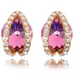 Austrian Crystal Stud Earrings For Women High Quality Fashion Jewelry Friendship Party Gift 5736