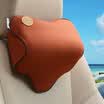 Kln LING KING ETING car headrest neck pillow space memory cotton car pillow with a single Y4 four seasons headrest black