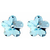 10mm Flower Earings Fashion Jewelry Austrian Crystal Romantic Stud Earrings For Women Anniversary Gift 1210