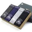 Seven wolves men&39s underwear refreshing breathable angle pants men&39s waist lan fine fine fiber four pants 4 pack 96177-XL