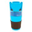 TIMMOTU XZB02 Multifunctional Car Cup Holder Car Cup Holder Car Drink Holder Ashtray Mobile Phone Holder Rotary Cushion Storage Rack Storage Box Brown