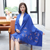 Shanghai stock STORY Of SHANGHAI ladies scarves autumn&winter warm shawl white