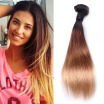 Ombre Brazilian Straight Hair Colored 100 Human Hair Weave 4 Bundles Three Tone Remy 1b427 Human Hair Extensions