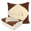 Jingdong supermarket car house ICAROOM car pillow T-111D-2 hollow cotton office furniture pillow light gray