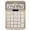 Qixin COMIX 12-bit light energy dual power Taiwan Taishang fashion calculator local gold C-9S