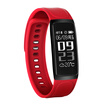 Magic MOONPI smart bracelet heart rate blood pressure watch swimming multi-function sports monitoring call reminder sedentary remind waterproof pedometer charm red