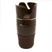 TIMMOTU XZB02 Multifunctional Car Cup Holder Car Cup Holder Car Drink Holder Ashtray Mobile Phone Holder Rotary Cushion Storage Rack Storage Box Brown