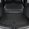 Huashi Honda CRV trunk mat 17 new crv full surrounded by car leather trunk mat crv special tail box mat crv modified interior accessories 2 piece set business black