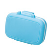 Space workshop mini pill box portable small compartment medicine box three grids sealed sealed storage box jewelry box KF50772 blue