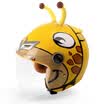 Mustang YEMA Childrens Helmets Cute Cartoon Helmet Motorcycle Electric Car Helmet Boy&Girl Four Seasons Half Helmets Winter One Size