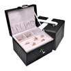 Loves one love jewelry box gift European style color jewelry storage box birthday gift Valentines Day gift white