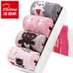 Arctic cashmere casual cotton socks women socks autumn&winter cute little rabbit cartoon warm terry socks scarf socks 4 double uniform