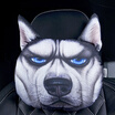 Hua 3D animal pillow car headrest lumbar pillow cartoon creative car accessories Shar Pei
