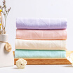 Sunvim towel A class non-fluorescent 32S 2 super soft yarn combed cotton colorful time towel single small towel yellow 34 35cm 47g Article