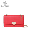 BAFELLI autumn&winter women shoulder bag split leather chains for women crossbody bag bolsos mujer Mint Green pink womens mess