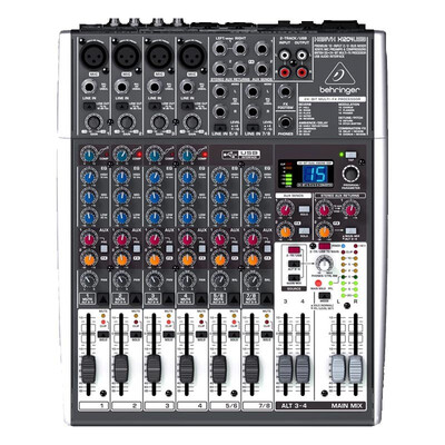 Аналоговый микшер Behringer X1204USB (интерфейс USB Британский 3-сегментный баланс 16 эффектов / King Personal Recording)
Аналоговый микшер Behringer X1204USB (интерфейс USB Британский 3-сегментный баланс 16 эффектов / King Personal Recording)