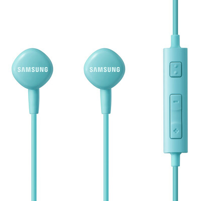 Samsung HS130 встроенная стерео проводная гарнитура 3.5MM синий