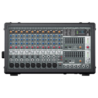 Behringer PMP2000 Powered Mixer (2x350 Вт мощность 100 эффектов двойное 9-полосное выравнивание 9 слов динамическое / пение конференция свадебная пресса и т.д.)
Behringer PMP2000 Powered Mixer (2x350 Вт мощность 100 эффектов двойное 9-полосное выравнивание 9 слов динамическое / пение конференция свадебная пресса и т.д.)
