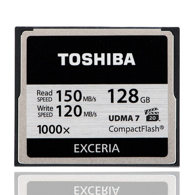 Карта памяти Toshiba (TOSHIBA) EXCERIA CF-128G экстремальной мгновенного значение скорости 150M 120M 1000 скорости записи / ВПГ-20
Карта памяти Toshiba (TOSHIBA) EXCERIA CF-128G экстремальной мгновенного значение скорости 150M 120M 1000 скорости записи / ВПГ-20