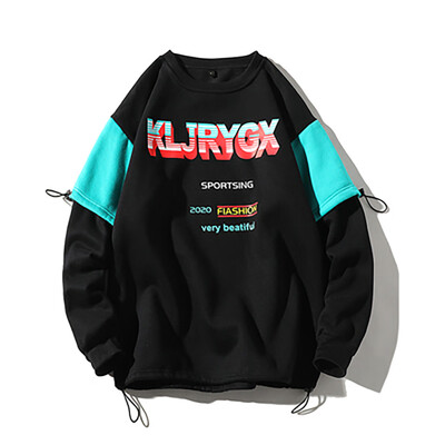 Toponeto Mens New Style Casual Fashion Patchwork O-Neck Long Sleeves Sweatershirt Blouse
Toponeto Mens New Style Casual Fashion Patchwork O-Neck Long Sleeves Sweatershirt Blouse