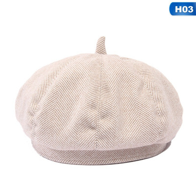Simple Women Wool beret For Elegant lady Winter Female Cotton Hats Plaid Vintage Octagonal Casual Cap
Simple Women Wool beret For Elegant lady Winter Female Cotton Hats Plaid Vintage Octagonal Casual Cap