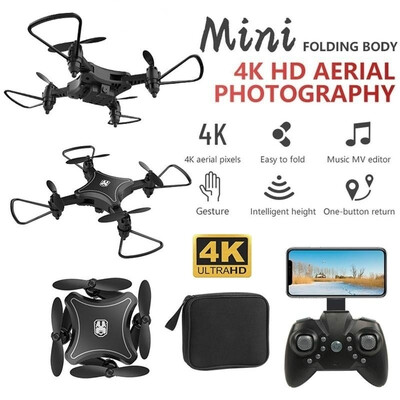 NEW Mini Folding Four-axis Drone 4K1080P HD Real-time Aerial Aircraft Fixed Height Remote Control Aircraft Gift
NEW Mini Folding Four-axis Drone 4K1080P HD Real-time Aerial Aircraft Fixed Height Remote Control Aircraft Gift