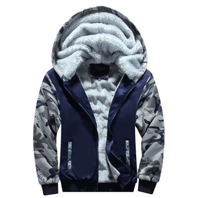 Thickened Warm Male Hoodies Sweatshirts Mens Winter Inner Fleece Coat Pants for Men Casual Camo Zipper Hoodie Adult Tracksuit
Thickened Warm Male Hoodies Sweatshirts Mens Winter Inner Fleece Coat Pants for Men Casual Camo Zipper Hoodie Adult Tracksuit