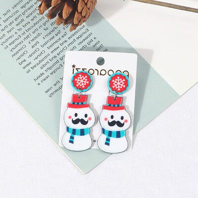 Necessaries Snowman Drop Dangle Earrings Ear Pretty Earrings Women Charm Funny 
Necessaries Snowman Drop Dangle Earrings Ear Pretty Earrings Women Charm Funny