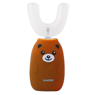 Bear Shape U-Type Kids Electric Toothbrush Wireless Charging Automatic Tooth Cleaner For 2-12 Years Olds Children
Bear Shape U-Type Kids Electric Toothbrush Wireless Charging Automatic Tooth Cleaner For 2-12 Years Olds Children