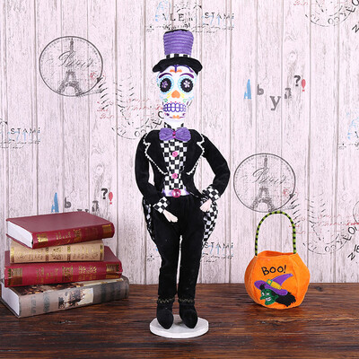 Toponeto Halloween Groom Bride Skull Decorative Ornaments Witch Props Decorative Props
Toponeto Halloween Groom Bride Skull Decorative Ornaments Witch Props Decorative Props